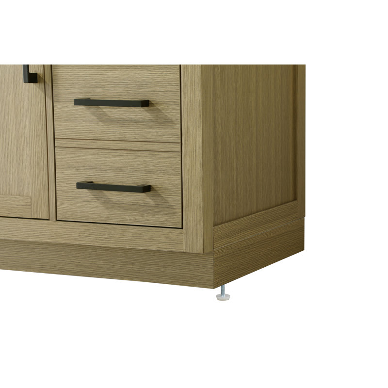 Meuble-lavabo simple 32 po Ahner, Brun miel
