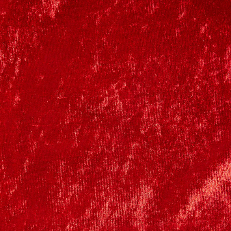 Chemin de table de couleur unie Johnnell, Rouge
