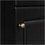 Meuble-lavabo de 20 po avec lavabo, meuble-lavabo avec tablette de porte et tablette réglable, noir-501863998