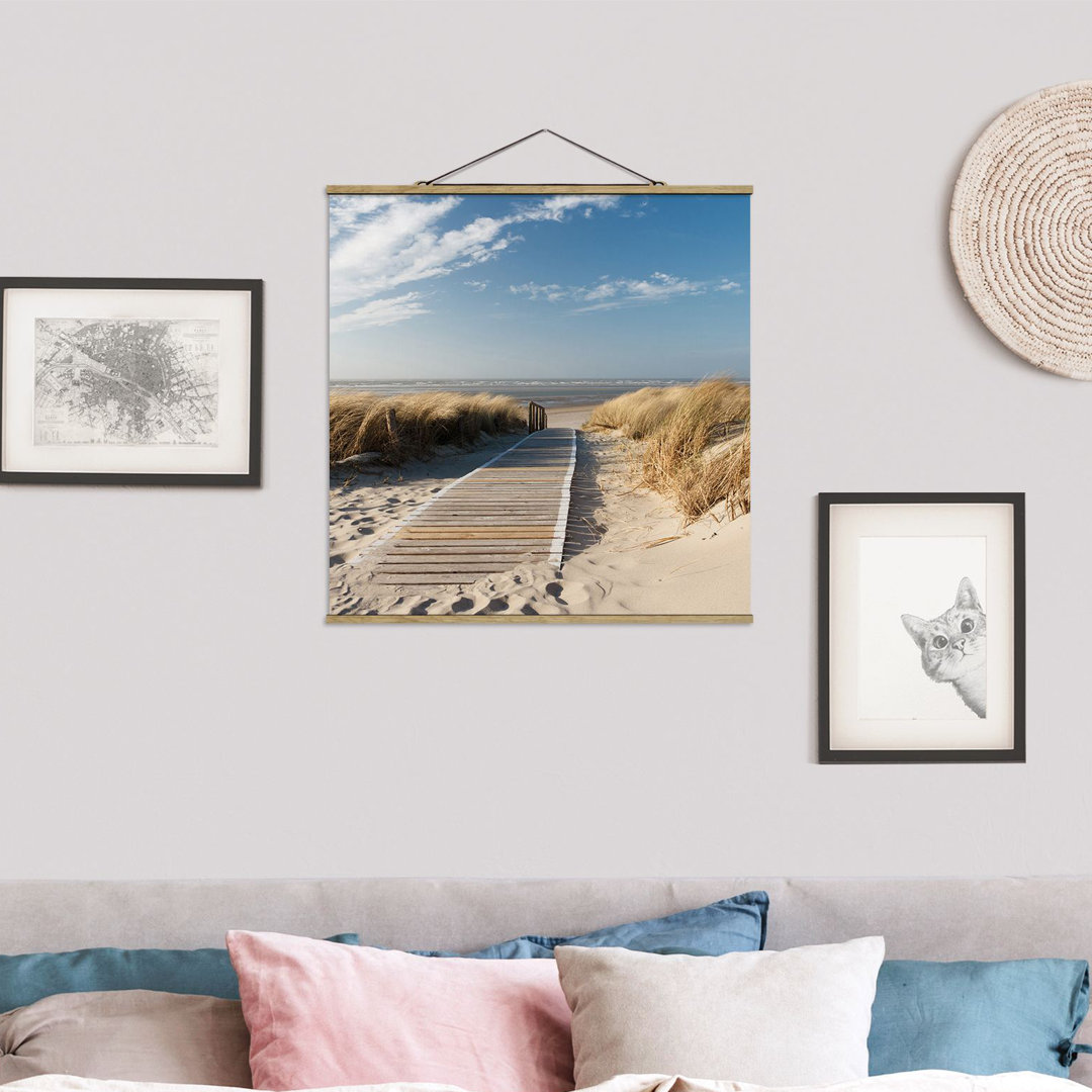 Baltic Sea Beach - Photograph Print on Glass