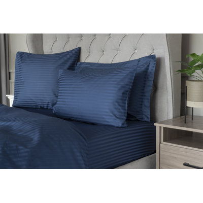 Plain Dye 540 TC Egyptian-Quality Cotton 100% Cotton - Set of 2