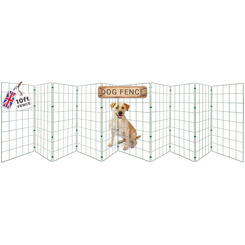 100cm H x 50cm W Metal Fence Panels