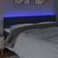 Led Headboard Blue 180X5X78/88 Cm Fabric
