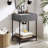 Etch 24" Bathroom Vanity With Sink In Black White