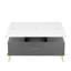 Table basse à plateau relevable moderne avec tiroirs Modern