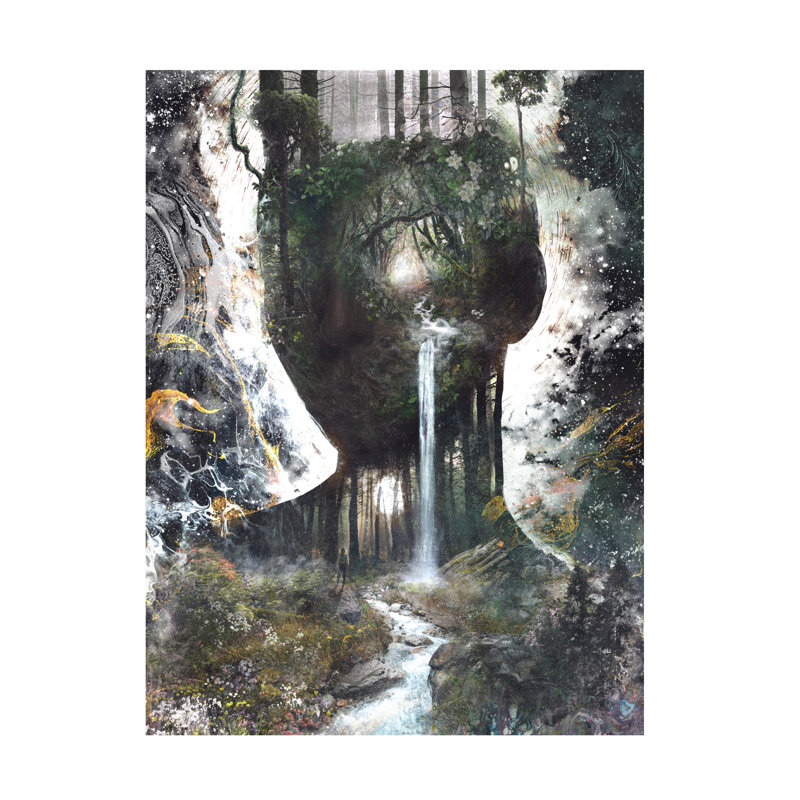 Art sur toile Barrett Biggers Inner Path, 18" H x 24" W