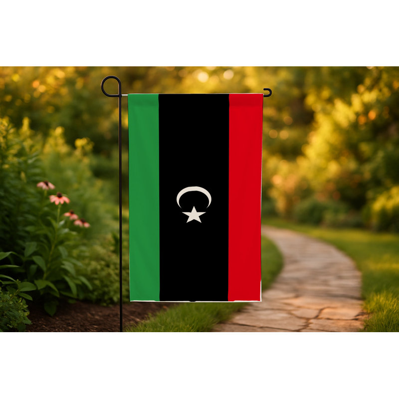 Drapeau de la Libye - drapeau extérieur, H 36 po x l 60 po