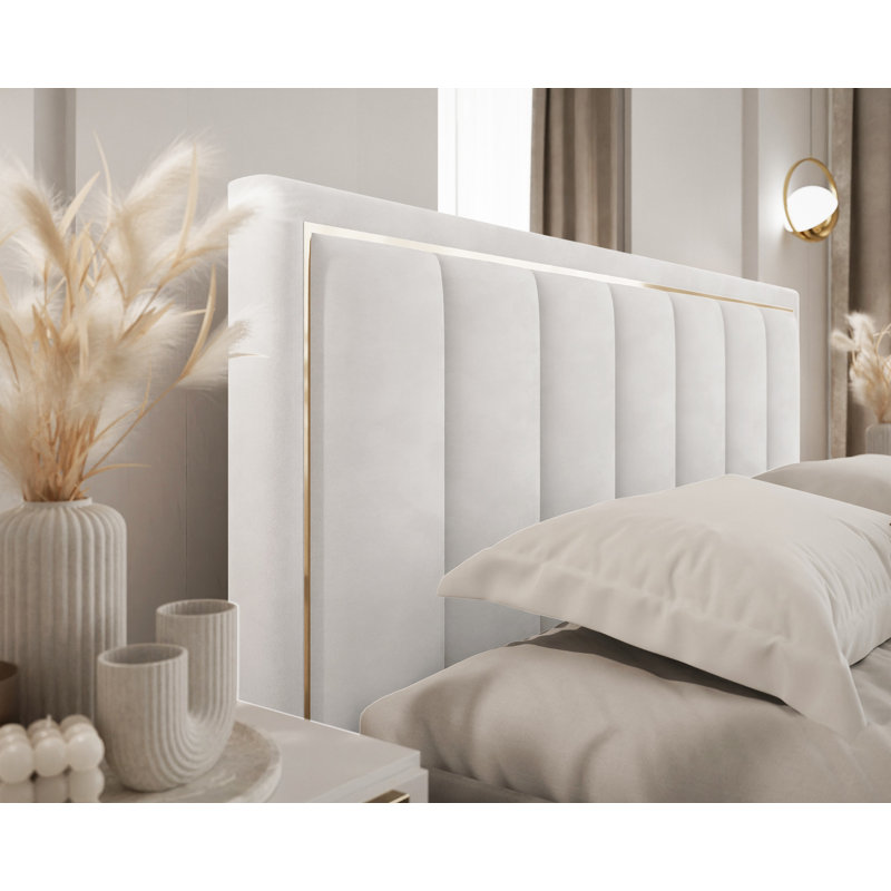 Bed, Double (4'6), White
