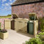 Wooden Bin Store