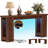 63" Farmhouse Console Table With Charging Station And LED Lights-1710835546-1710835545