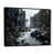 Cadre flottant noir