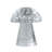 Mushroom Shaped Glass Taper Candle Holder
