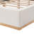 Aspen Wood Base Upholstered Boucle Platform Bed-114509196-114509200