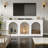 Stylish Arches Side Table,Entryway Table,Stable Console Table