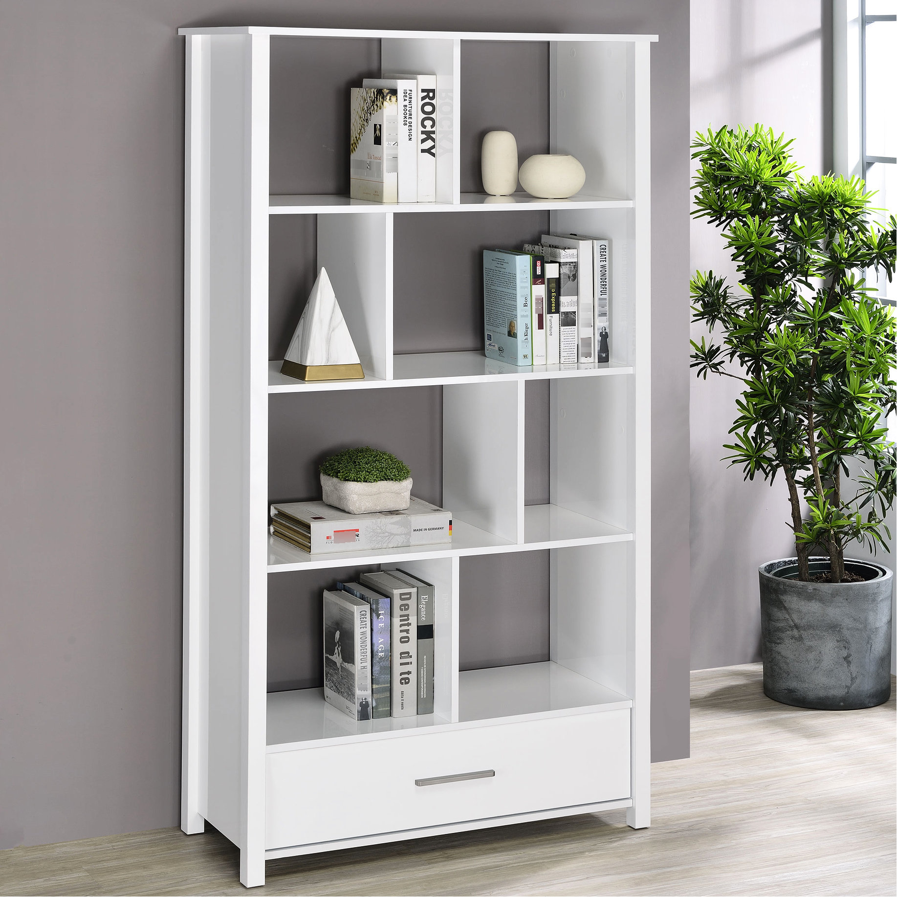 Storage For Paperbacks SnugglySolace 4 - Shelf Storage For Books With Curved Glass And Bottom ...