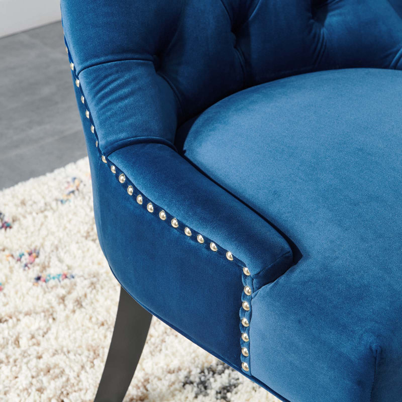 Chaises d'appoint de salle à manger Modway Regent, Bleu marine