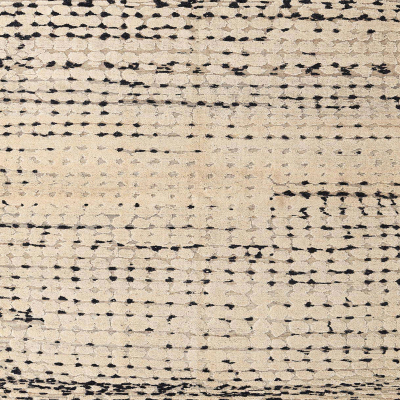 Tapis abstrait moderne 4896, Carré 5 pi