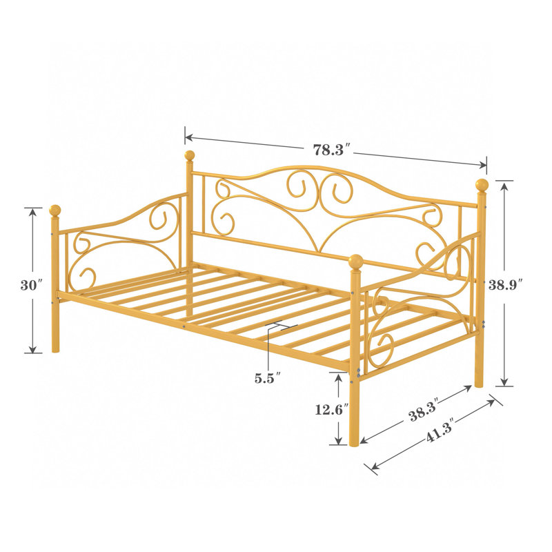 Korecky Daybed, Gold