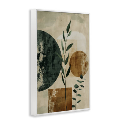 Stupell Industries Rustic Sprigs & Shapes Giclee Art by LSR Design Studio