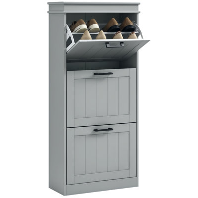 15 Pair Shoe Storage Cabinet