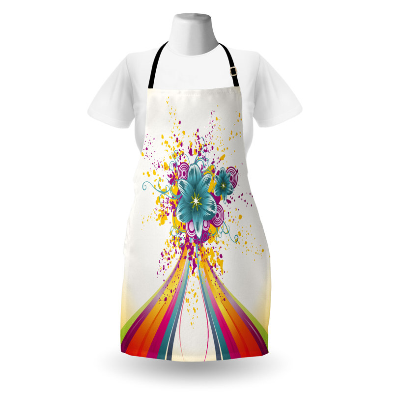 Tablier floral