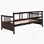 Lit de jour moderne en bois massif, design multifonctionnel