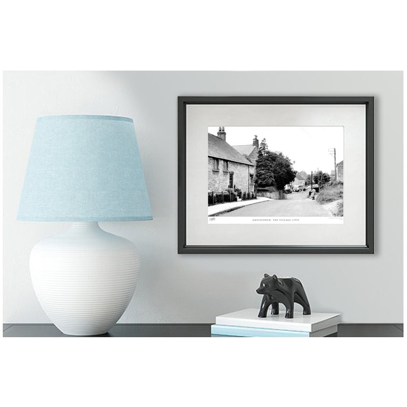 Ampleforth, The Village C1955 - Single Picture Frame Print, 45cm H x 60cm W x 2.3cm D