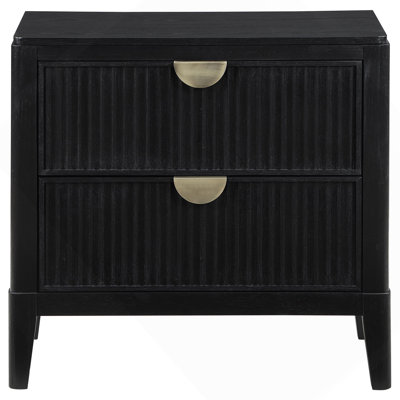 Table de chevet 2 tiroirs Mason