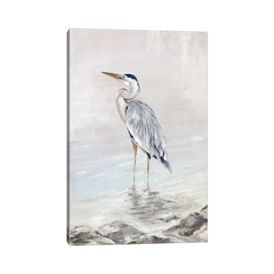 Heron beauté I - Estampe numérique sur toile tendue avec châssis