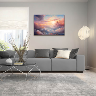 «Sunrise» par r3darch0n, art mural en verre acrylique