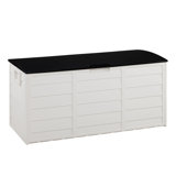 Winado 75 Gallons Plastic Deck Box with Wheels