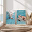 Ensemble de 2 impressions sur toile dans un cadre noir, "Sea Turtles", 36 po x 24 po-1012584195-1012584221-1039935956