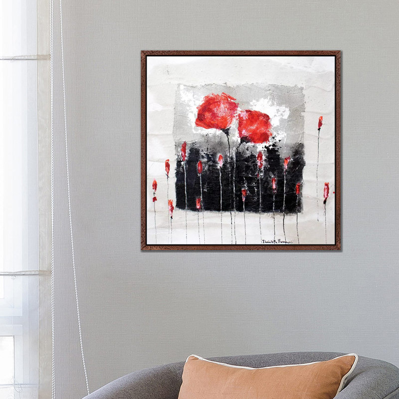 A Special Day by Donatella Marraoni - Painting on Canvas, Classic Brown Wood Framed, 66.04 cm H x 66.04 cm W