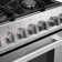 Cosmo 30 in. Nebula Collection 5.0 cu. ft. Gas Range, 5 Burners, Rapid Convection Oven, Cast Iron Grates in Stainless Steel