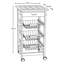 Ryatt Wood Bar Cart