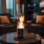 Raniyah Bio-Ethanol Tabletop Fireplace with Flame Guard
