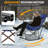 Heated Rocking Chair with Power Bank, Adjustable Temperature Oversized Portable Foldable Camping Chair-1422854576