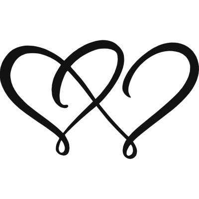 Double Heart Wall Décor