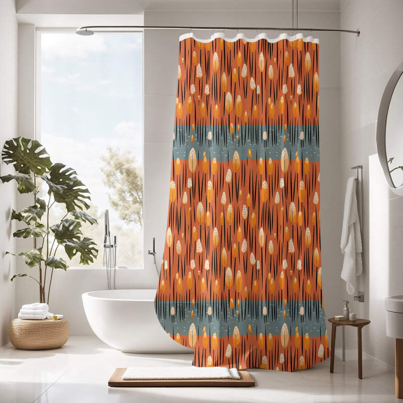Shower Curtain, 93" H x 70" W