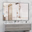 Miroir de salle de bain mural surdimensionné (miroir inclus seulement)-235235653