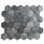 Bardiglio 10" x 12" Marble Honeycomb Mosaic Wall & Floor Tile