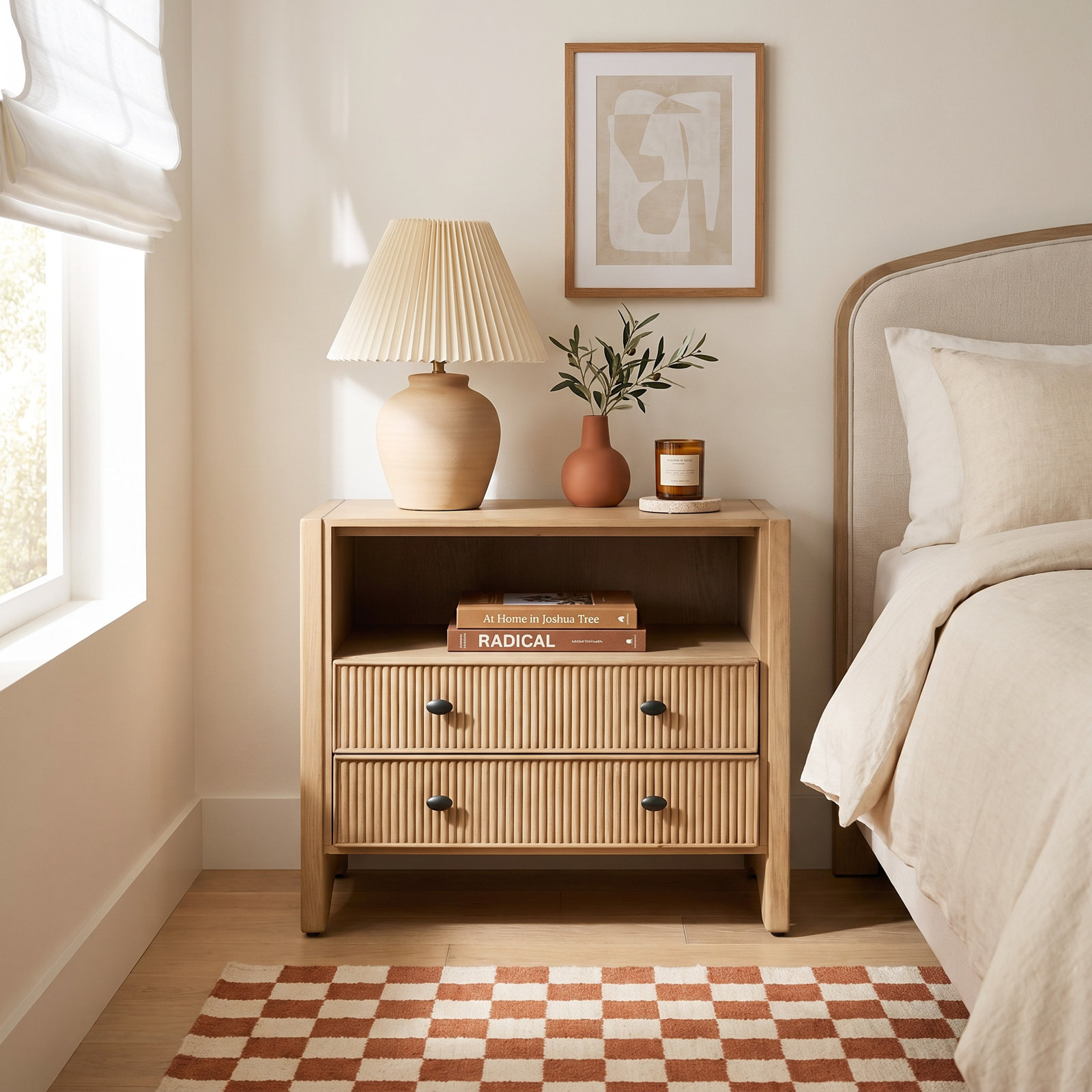 Massimo Oak Nightstand