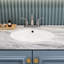5.45" Bathroom Faucet, , 2, Mid Arc Spout, Ceramic, , Deck Mounted, Stain Modern 2 Handles, , Abs Components-123114732