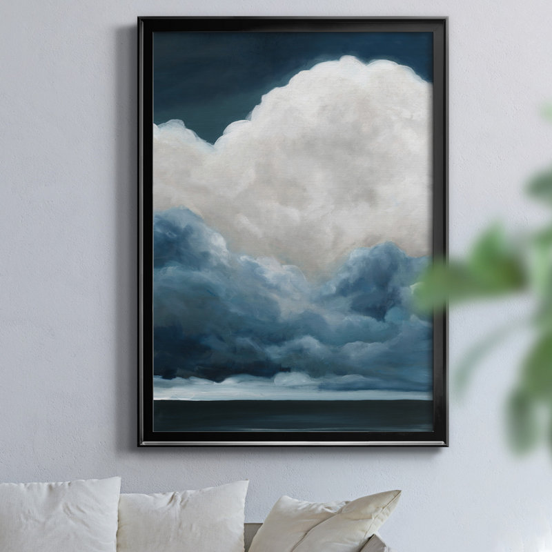 «Nature's Drama II» par J Paul, reproduction d'art sur toile encadrée, Noir, H 22,5 po x l 30,5 po x P 1,5 po