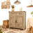 Barn-Door Storage Cabinet, Coffee Bar Buffet Sideboard With Drawer For Kitchen & Living Room-790084598
