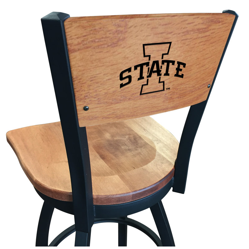 Tabouret tournant NCAA, Érable moyen, Cyclones de Iowa State, Tabouret de comptoir (siège d'une hauteur de 25 p