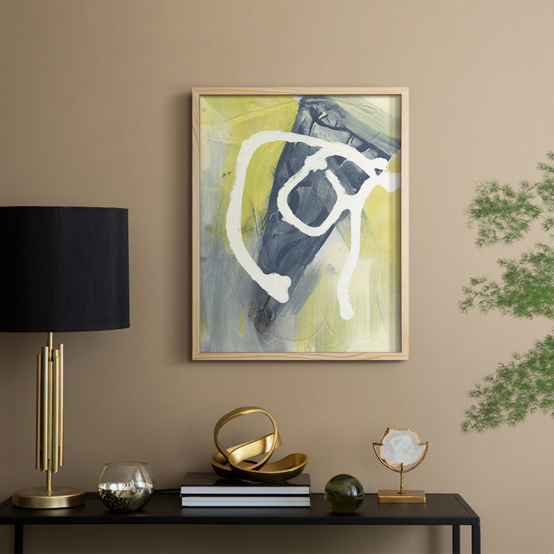 Delightful I Framed Print - Solid Wood, 11" H x 9" W