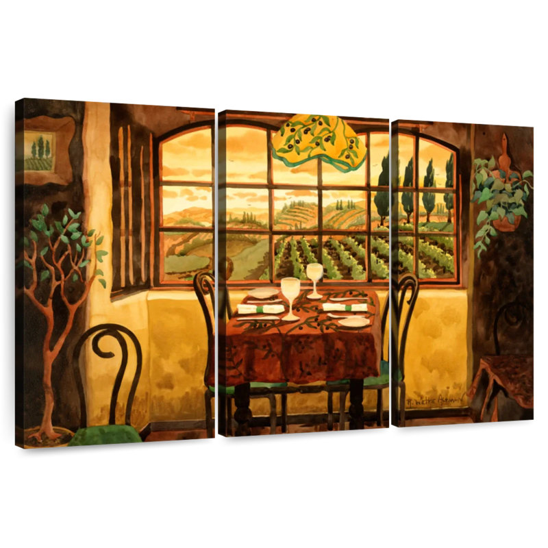 Yarlin Romantic Dinner, 48" H x 74" W
