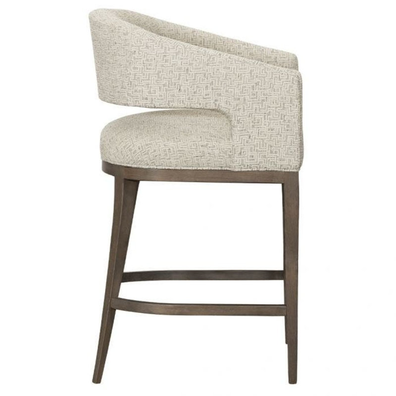 Tabouret 30,5 "Cleo, Gris anthracite, Étain 9953