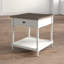 Table de bout avec rangement Daneya